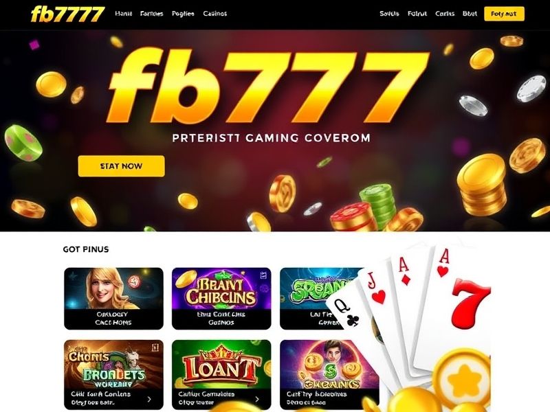 Welcome to FB777 Slot Casino, your ultimate destination for thrilling online slots, table games, and exclusive bonuses. Enjoy a secure, user-friendly platform with 24/7 support and the latest in gambling technology.